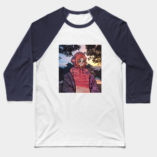 Anime girl Baseball T-Shirt